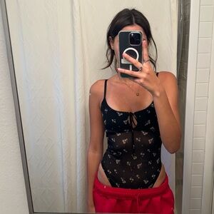 ABERCROMBIE MESH BODYSUIT